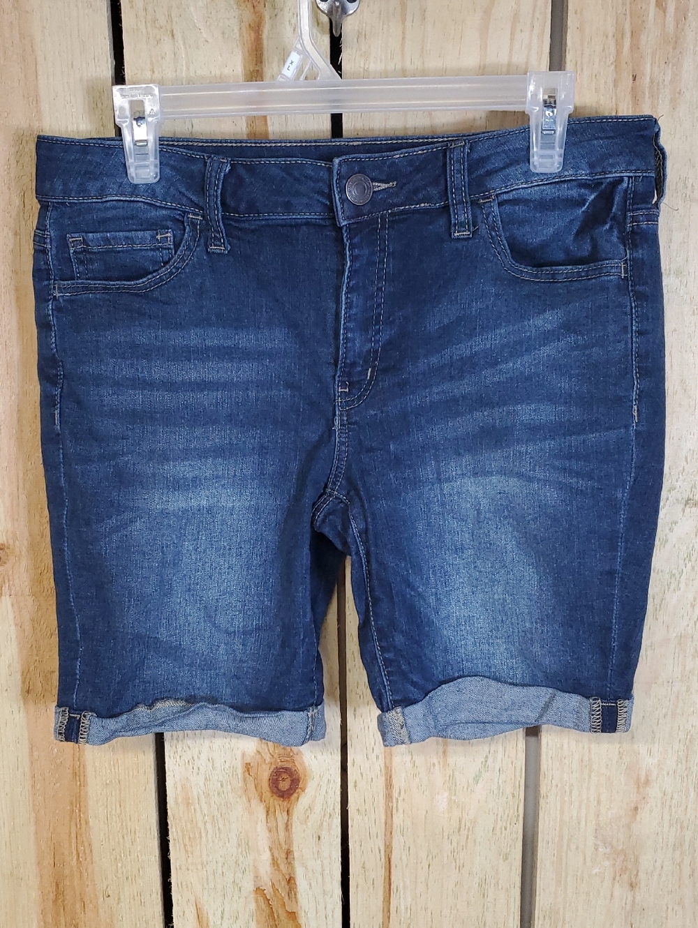 Juniors So Low Rise Favorite Bermuda Jean Shorts Size 13